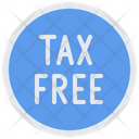 Tax Free Sign Airport Icon
