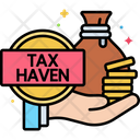 Tax Haven Money Finance Icon