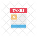 Tax Invoice Cost Money Icon
