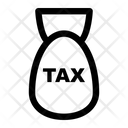 Tax Money Bag Icon