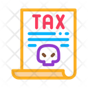 Tax Document Bankruptcy Icon