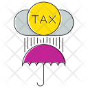 Umbrella Tax Protection Icon