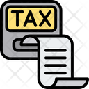 Tax Receipt Tax Calculate Paid Icon