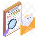 Tax Report Analysis Icon