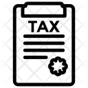 Tax Return  Icon