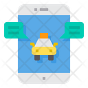 Taxi Smartphone Application Icon