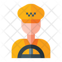 Driver Taxi Avatar Icon