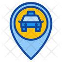 Taxi Placeholder Pin Pointer Gps Map Location Icon