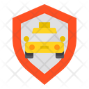 Taxi Security Vehicle Icon