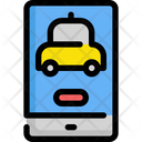 Taxi Service Delivery Icon