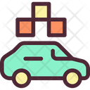 Taxi Service Car Icon