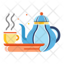 Tea Time Teapot Beverage Icon