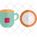 Tea With Plate Icon