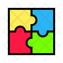 Team Puzzle Swot Icon