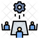 Brainstorming Discussion Executive Icon