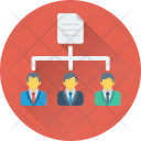Team Hierarchy Network Icon