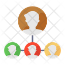 Team Lead Control Team Manage Team Icon