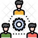 Business Teamwork Process Icon