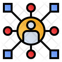 Networking Teams Communication Icon