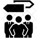 Business Teamwork Direction Icon