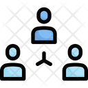 Teamwork Connection Networking Icon