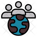 Teamwork Group Cluster Icon
