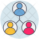 Business Teamwork Connection Icon