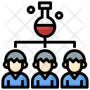 Teamwork Science Research Science Experiment Icon