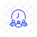 Teamwork Time Icon