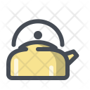 Teapot Kettle Camping Icon