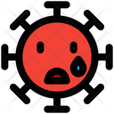Tear Coronavirus Emoji Coronavirus Icon