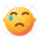 Tear Emoji Face Icon