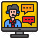 Tech Support Help Support Message Icon