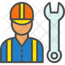 Technician Worker Labour Icon