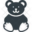 Teddy Bear Plush Icon