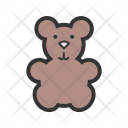 Teddy Bear Stuffed Bear Icon