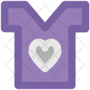 Tee Shirt Heart Icon