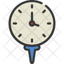Tee Clock Tee Golf Tee Icon