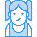 Avatar Girl Teenager Icon Icon