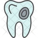 Teeth Caries Tooth Cavity Dental Icon