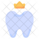 Crown Stomatology Tooth Icon
