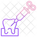 Teeth Syringe Treatment Teeth Treatment Icon