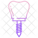 Teeth Transplant Crown Transplant Icon