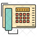 Telephone Fax Number Icon
