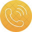 Telephone Receiver Call Sign Call Vibration Icon