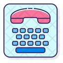 Telephone Typewriter Icon
