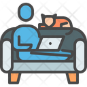 Work Home Couch Icon