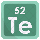 Tellurium Periodic Table Chemists Icon