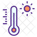 Temperature Thermometer Hot Icon