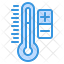 Temperature Control Thermometer Icon